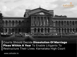 Courts should decide dissolution of marriage pleas within a year to enable litigants to restructure their lives