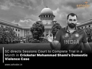 SC directs Sessions Court to Complete trial in a month in Cricketer Mohammad Shami's domestic violence Case