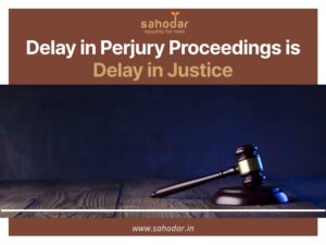 Delay in perjury proceedings is delay in justice
