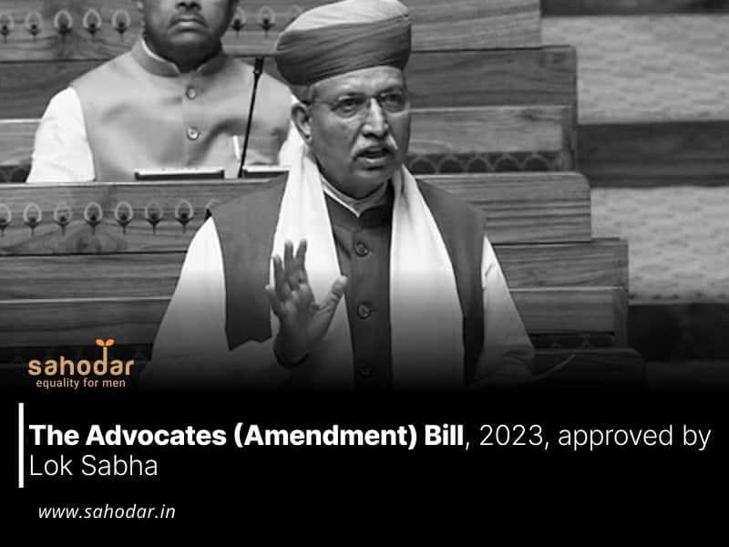 The Advocates (Amendment) Bill, 2023, approved by Lok Sabha