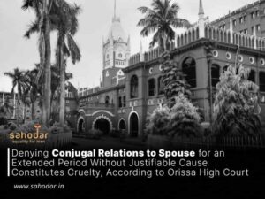 Denying Conjugal Relations to Spouse for an Extended Period Without Justifiable Cause Constitutes Cruelty