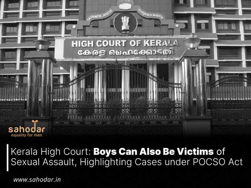 Boys Can Also Be Victims of Sexual Assault, Highlighting Cases under POCSO Act