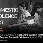 Husband's Support for Mother Not Deemed Domestic Violence Against Wife