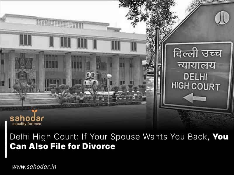 If Your Spouse Wants You Back, You Can Also File for Divorce