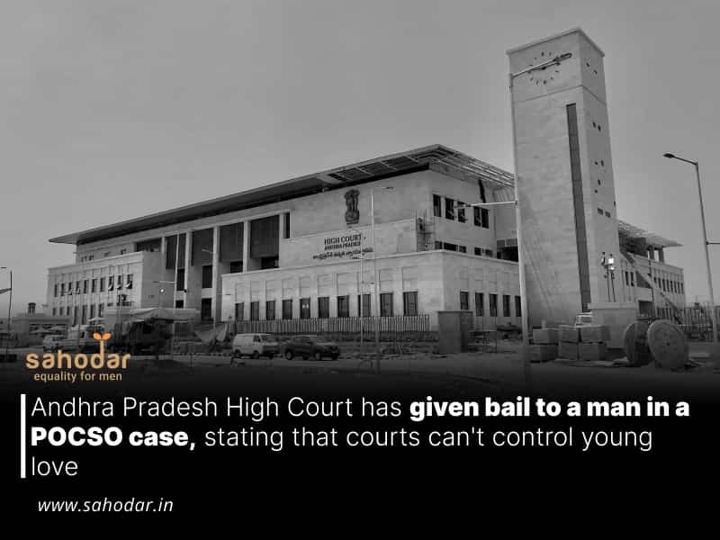 Andhra Pradesh High Court has given bail to a man in a POCSO case, stating that courts can't control young love.