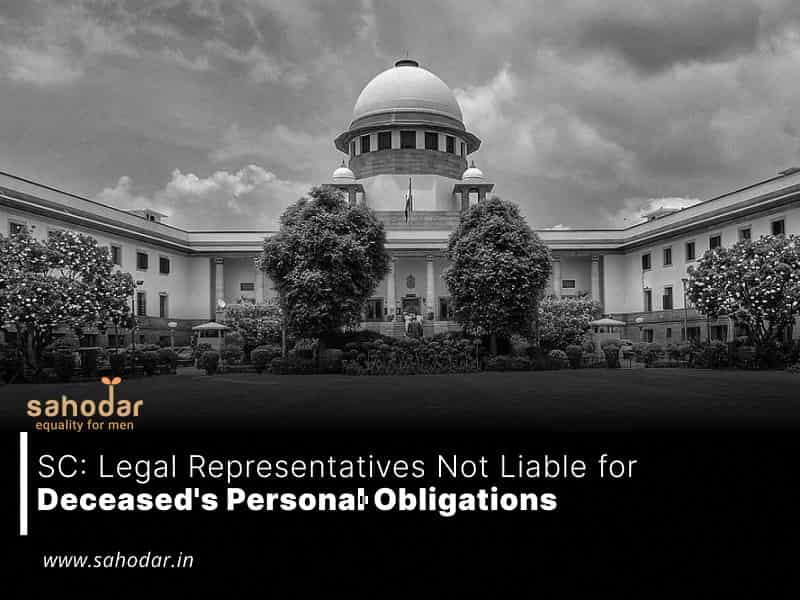 Legal Representatives Not Liable for Deceased's Personal Obligations