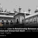 Live-in Relationship Between a Married and Unmarried Adult Lacks 'Nature of Marriage' Rights