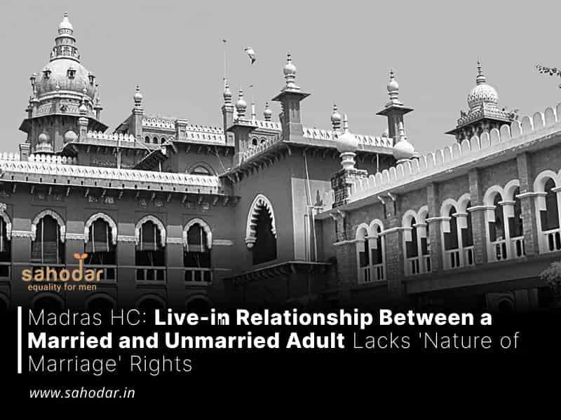 Live-in Relationship Between a Married and Unmarried Adult Lacks 'Nature of Marriage' Rights