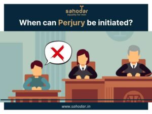 When can Perjury be initiated