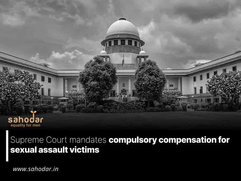 Mandates compulsory compensation for sexual assault victims