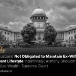 Ex-Husband Not Obligated to Maintain Ex-Wife Supreme Court