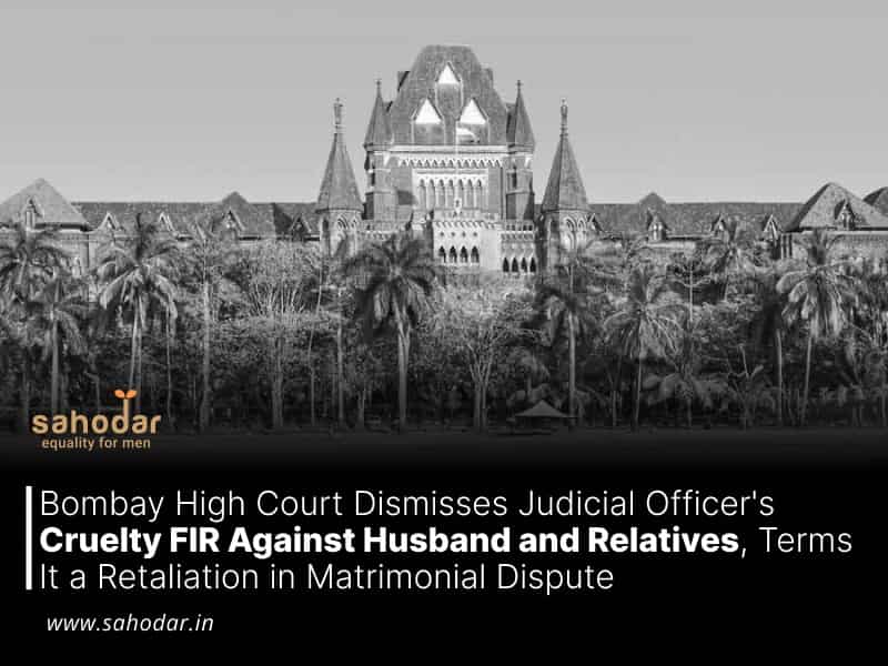 Dismisses Judicial Officer's Cruelty FIR Against Husband