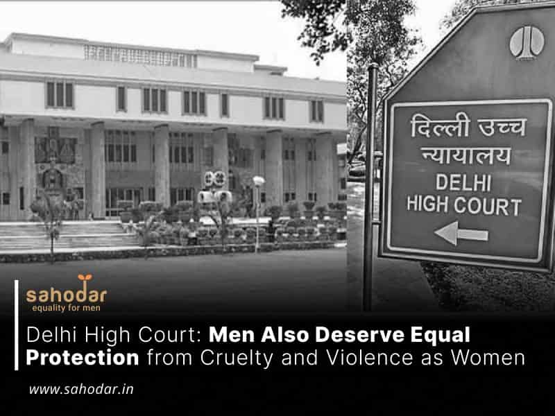 Men Deserve Equal Protection from Cruelty & Violence as Women