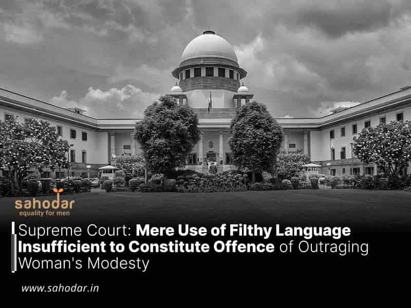 Use of Filthy Language Insufficient to Constitute Offence