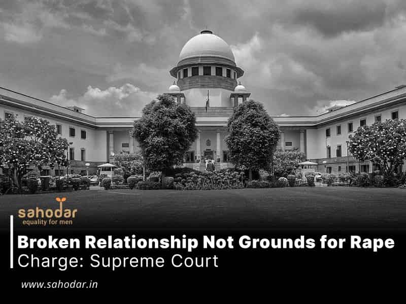 Broken Relationship Not Grounds for Rape Charge