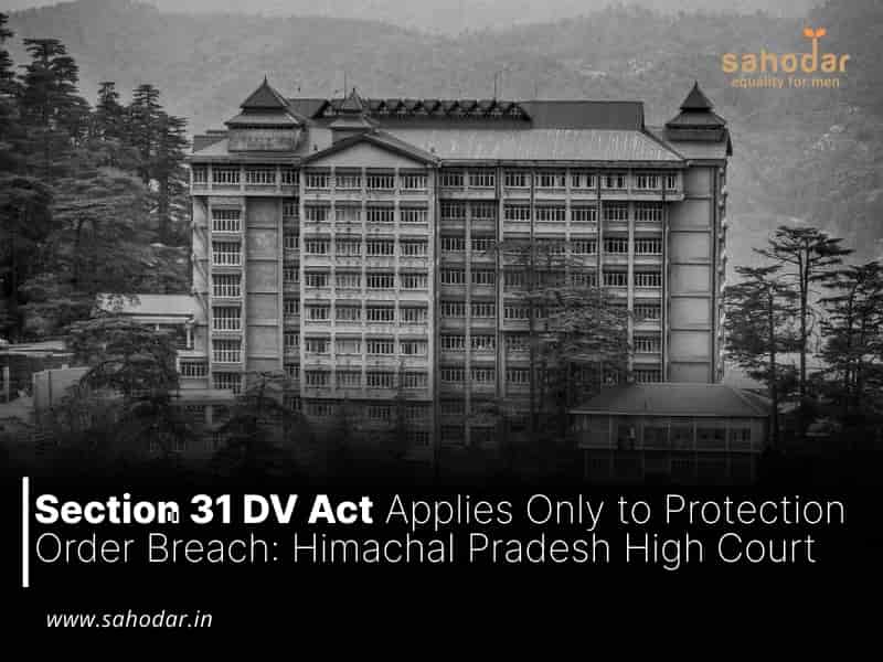 Section 31 DV Act Applies Only to Protection Order Breach