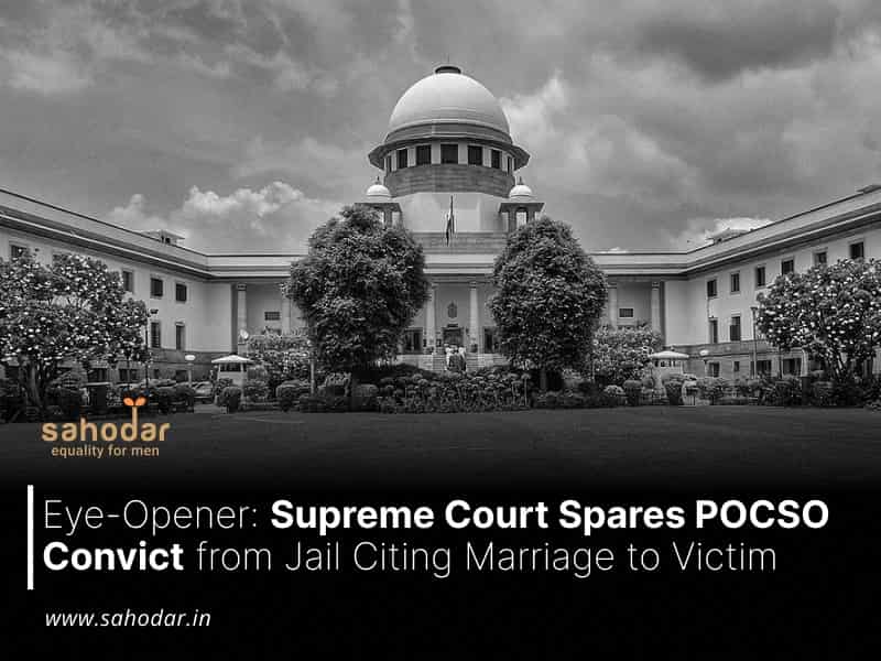 Spares POCSO Convict from Jail Citing Marriage to Victim