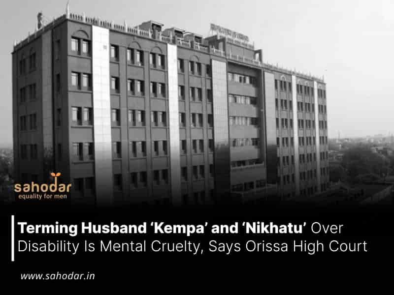 Terming Husband Over Disability Is Mental Cruelty