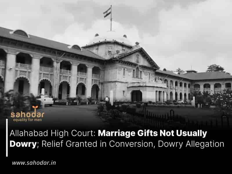 Marriage Gifts Not Usually Dowry