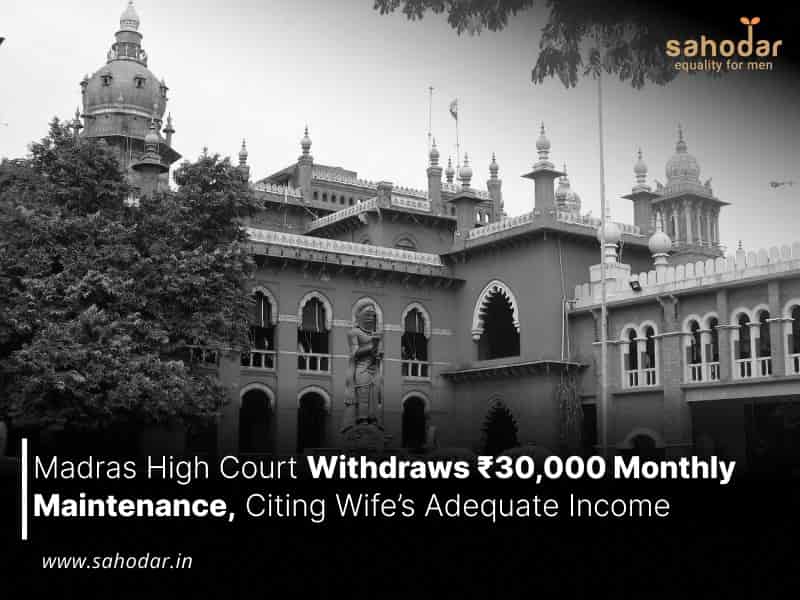 ₹30,000 Monthly Maintenance, Citing Wife’s Adequate Income