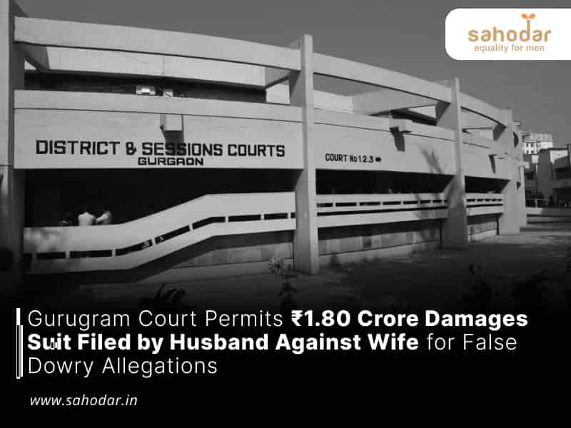 ₹1.80 Crore Damages Suit Filed by Husband Against Wife