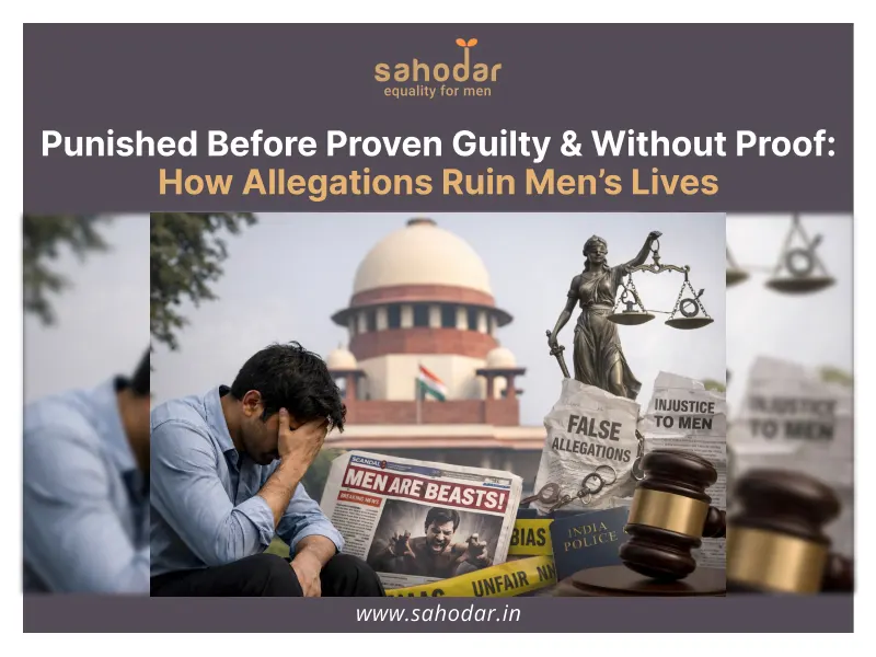 How Allegations Ruin Men’s Lives in India