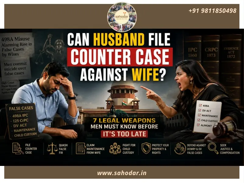 Counter Case Against Wife 7 Legal Remedies for Husbands