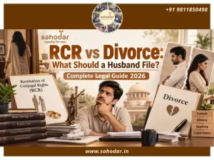 RCR vs Divorce in India What Should a Husband File First